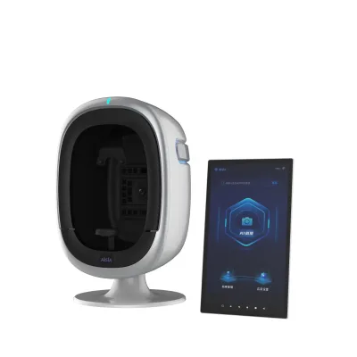 Professional 3D AI Face Skin Diagnostics Analyzer Facial Problem Tester Scanner Magic Mirror Skin Analysis Machine Skin Analyzer