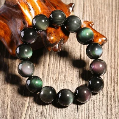 Natural crystal braceletsunstone yellow crystal business healing natural crystal bracelet