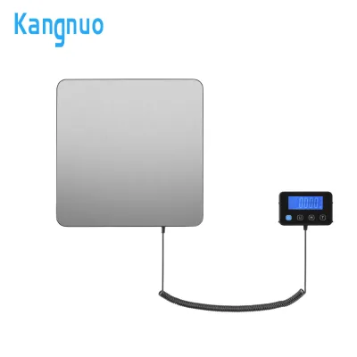 Lcd Backlight Heavy Duty 200kg Mechanical Stainless Steel Parcel Postage Industrial Floor Platform Scale