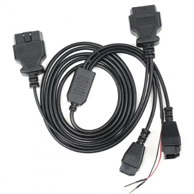2025 New OBDSTAR FCA 12+8 Cable for Chrysler Work on X300 DP Plus/X300 PRO4/OdoMaster/X200 PRO2 for Auto Repair Shop