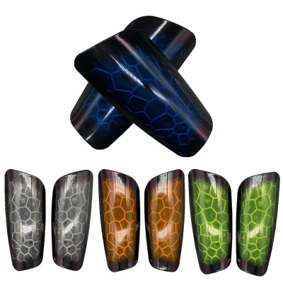 1 Pair Soccer Shin Guards Cross Small Football Shin Pads Shock Absorbing Soccer Leg Protector for Men Women