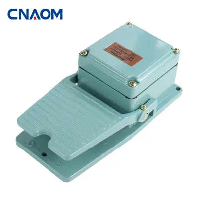 Foot Control Switch Momentary Foot Switch With Cable Plastic Foot Pedal Switch for Machinery Industrial Equipment