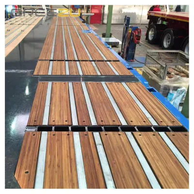 Durable Customized Laminated Trailer Flooring Popular Truck Trailer Decking for Shipping Container Manufactured From Bamboo