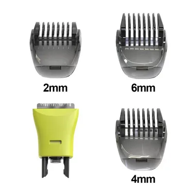 Small T Beard Holder Wet Stainless Steel Shaving Clippers Compatible with Models QP2520 & QP2630 for Temple Trimming