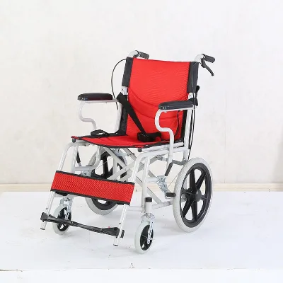 Disabled Folding Wheelchair Small Portable Elderly Mobility Scooter Crutches Trolley