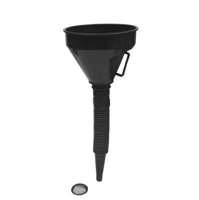 Car Auto Flexible Spout Filter Gas Oil Water Fuel Plastic Funnel