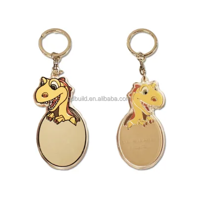 Custom Acrylic Waterproof Keychain Letterpress Printed Logo Custom Themes (Fairy/Sports/Flower/Love/Angel) Bulk Orders for Gifts