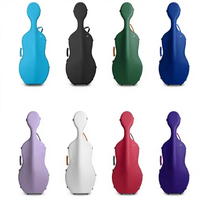 JML SKIN Cello Case 4/4 Reinforcement Ultra Light Carbon Fiber Cello Case 2.6kg