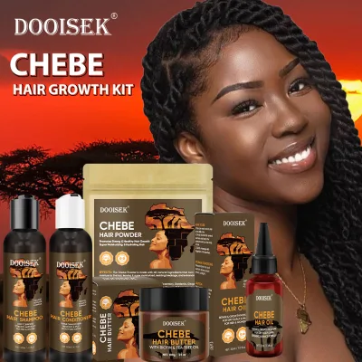 New Reduce Hair Loss Restore Splits Breakage Repair Damage Hair Growth Chebe Shampoo Powder Chebe Japanese Oil Butter Set