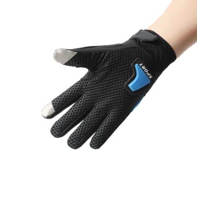 Men's Full-Finger Anti-Slip Outdoor Riding Gloves Autumn Winter Knight Racing Electric Car Off-Road Motorcycle Accessories