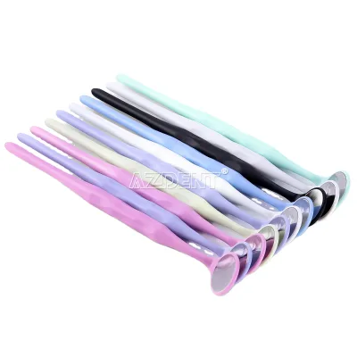 Clinic Use Colorful Anti-fog Steel Dental Mouth Mirror with Handle