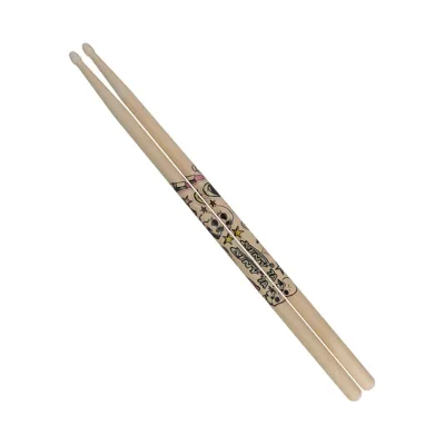 Hot Sale Painted Pattern Maple Drumstick Non Slip Drum Stick for Children Adult Performance