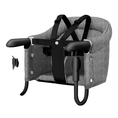 Sled Base Side Chair Metal Folding Bosster Kids 3 Plastic Foldable Portable Dining Seat Feeding Baby Hook on Clip Baby Chair