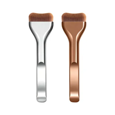 Professional Travel Synthetic Hair Face Makeup Brush Foundation Concealer Compact Portable Cosmetic Brush Facial Mask Brush