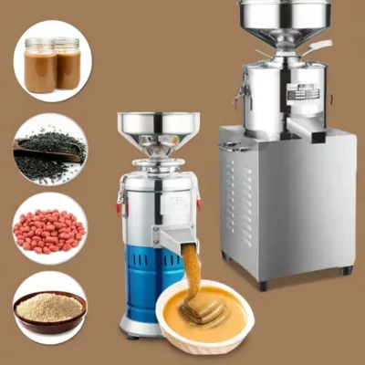 Best Ground Nut Homemade Blender Peanut Wet Butter Maker Mixer Grinder Processing Equipment Machine for to Making in at Home Use