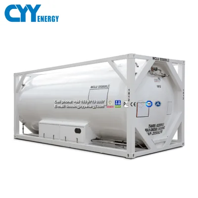 20000 Liters Capacity Gas Cryogenic lpg Iso Horizontal tank