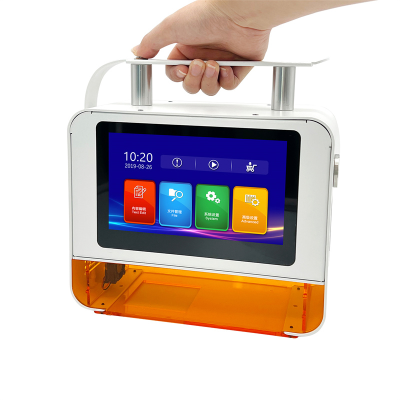 Handheld Batch Coding Printing  Qr Code Laser Printer Mini Laser Jet Printer Machine for Wood