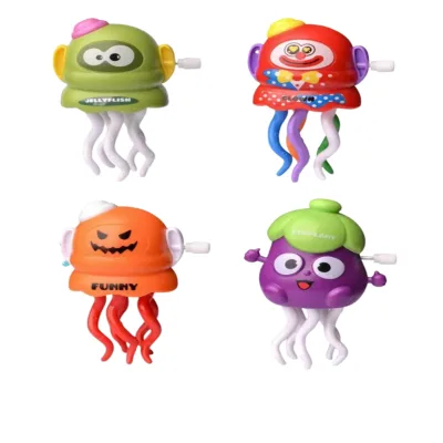 Children's Magical Dancing Octopus Wind-Up Toy Small Mechanical Crawling with Rhythm for Stress Relief and Simulation Science