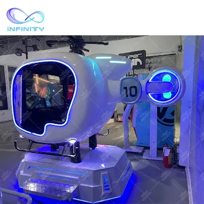 Hot Selling Vr Flight Simulator Hotting Flight Simulator 9d Vr Shooting Game Flight Simulator Helicopter 9d Vr for Sale