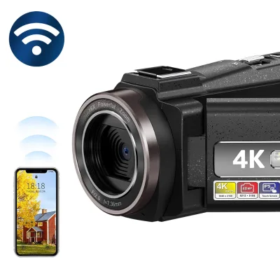 16x Digital Zoom 3.0inch Screen up to 48MP Video Cameras 4k Professional Digital Kit for Wedding Streaming Camara