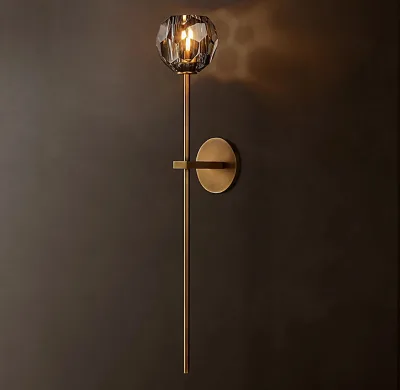New Design Plaster Concrete Wall Light Simple Italian Style Decorative Bedroom Corridor White Plaster Wall Sconce