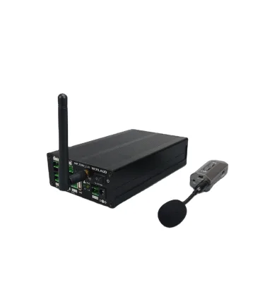 IP PA Terminal with 2.4G Wireless Microphone (lavallier or Headset Type) for Teaching in School Classroom