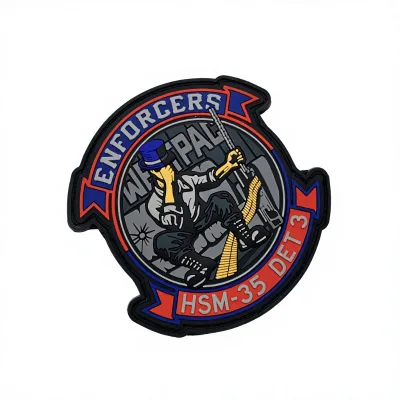 OEM ODM PVC Patch Badge Supplier China Company Custom Logo Design for Corporate Promotional Branded Uniform Business