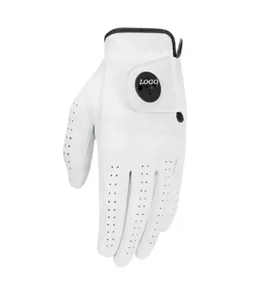 Hot Sale High Quality PU Leather Material Slip Resistant Soft Comfortable Golf Gloves for Golf Sport