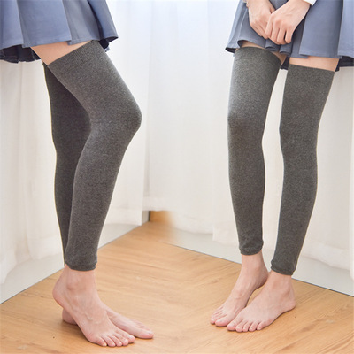 Wholesale New Cotton Leggings Cheap Heated Solid Leg Warmers for Ladies