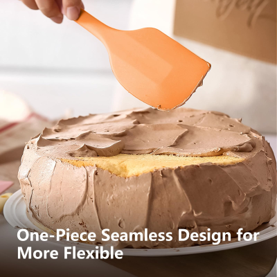 Flexible Kitchen Utensils Silicone Scraper Non Stick Food Grade Rubber Cooking Utensil Kitchen Gadgets Silicone Spatula