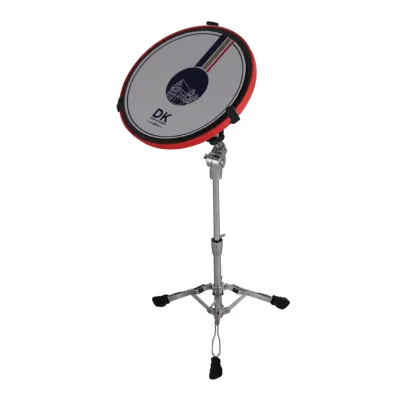 Fiber Surface Drum Pad with Stand for Practicing