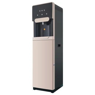 2025 High-End Electric Water Dispenser for Outdoor Household Hotels Hot Cold Water 5-Level Filtration System Stand Plastic
