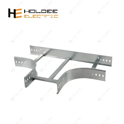 HOLDEE HDG Metal Ladder Type Cable Tray, Horizontal Tee Bend Fittings