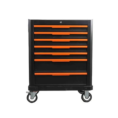 High-End Auto Repair Tool Set Anti-Fading High-Load Bearing Mobile Drawer Cart Customizable OEM Support