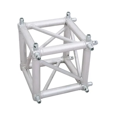 Spigot Truss Cube Box Blocks Concerts Spigot Connector Portable Six Way Aluminum Truss Corner