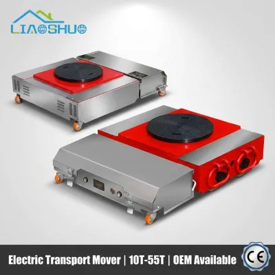 Customizable Electric Tank Trolley Heavy Duty Remote Control Motorized Machinery Mover Industrial Shopping Tools Load Transport