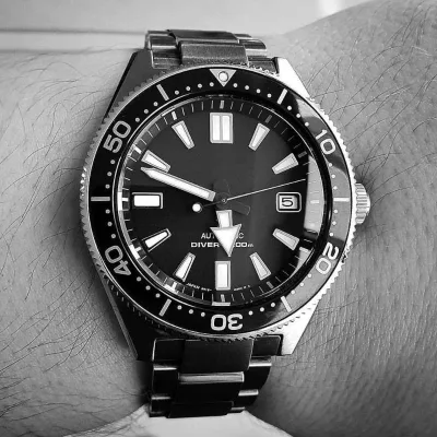 Deep Waterproofing 200m Dive Custom Logo Watch Diver Mechanical Watches Men Wrist Luxury