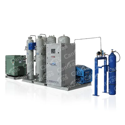 Medical Oxygen Production Plant Oxygen Cylinder Refilling Machine