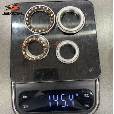 SNOR Motorcycle Steering Bearing Single Row Angular Contact Ball Thrust Bearing for Honda Yamaha Suzuki