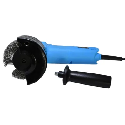 Electric Industrial Bristle Blasting Brush Belts Handheld Surface Preparation Tool Carbon Steel Bristles 23mm Width for Coating