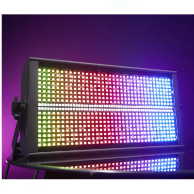 200W LED Strobe Light RGBW 4in1 48 Zone Partition&White 8000K DMX Super Bright Dj Wash Bar Strobe Stage Lighting Effects