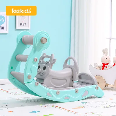 Feiqitoy E-commerce Hot Sell Indoor Plastic Slide for Kids Shipped Within Three Days 1 MOQ Free Sample for Playhouse