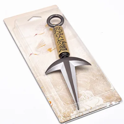 Customizable Metal Anime Sword Hiraishin Model Keychain Collection Metal Sword Toys Sword