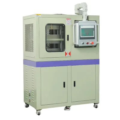 Industrial Silicone Vulcanization Press With PLC Control Panel 400*400mm Rubber Table Press Vulcanization Press Machine