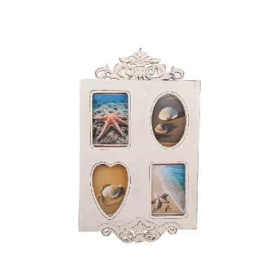 Vintage Photo Collage Frame for Wall 4x6 Collage Picture Frame Multi Photo Frame for 4 Photos