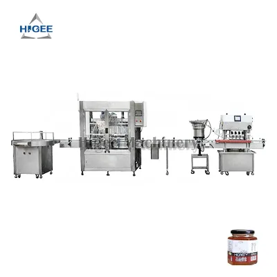 Automatic Small Honey Bottling Machine/filling and Capping Labeling Machine Oil Filling Machine