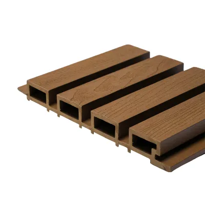 Natural Eco-friendly Plastic Waterproof Outdoor Fence Board for Garden and Wall Cladding