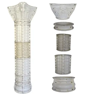 Hi Quality Column Molds and Concrete Roman Pillar European Pillar for Sale