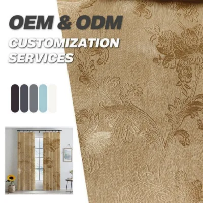 High Quality Triple Weaving Blackout Curtain Fabric Plain or Embossed Factory Wholesale at Cheap Price