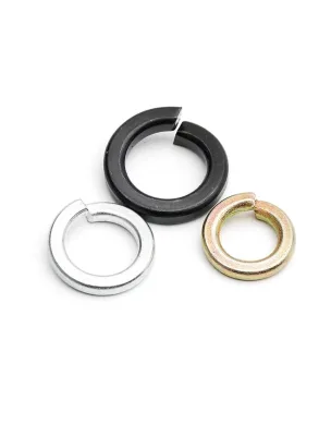 High Quality Zinc Plated Steel Split Flat Washer with Compression Belleville Spring for Heavy Duty Industrial Use